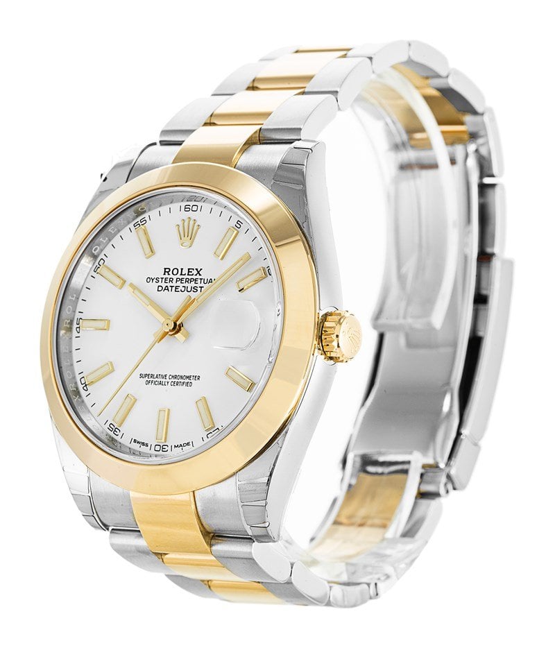 Rolex Datejust II 41mm White Dial 126303 view 3