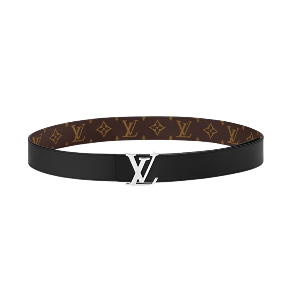 Louis Vuitton LV Initiales 35mm Reversible Men Belt M4485S view 4