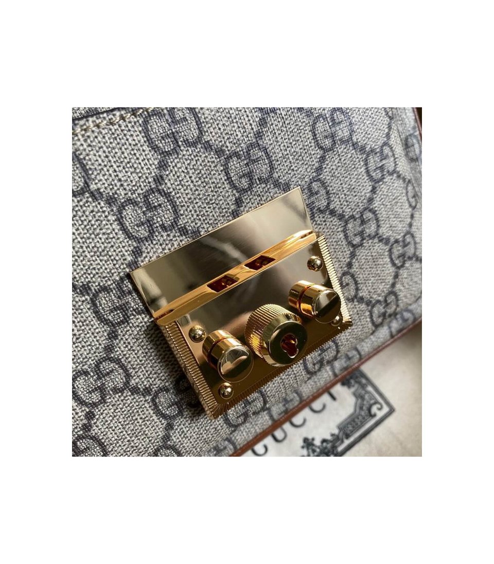 Gucci Padlock Mini Bag Black view 12