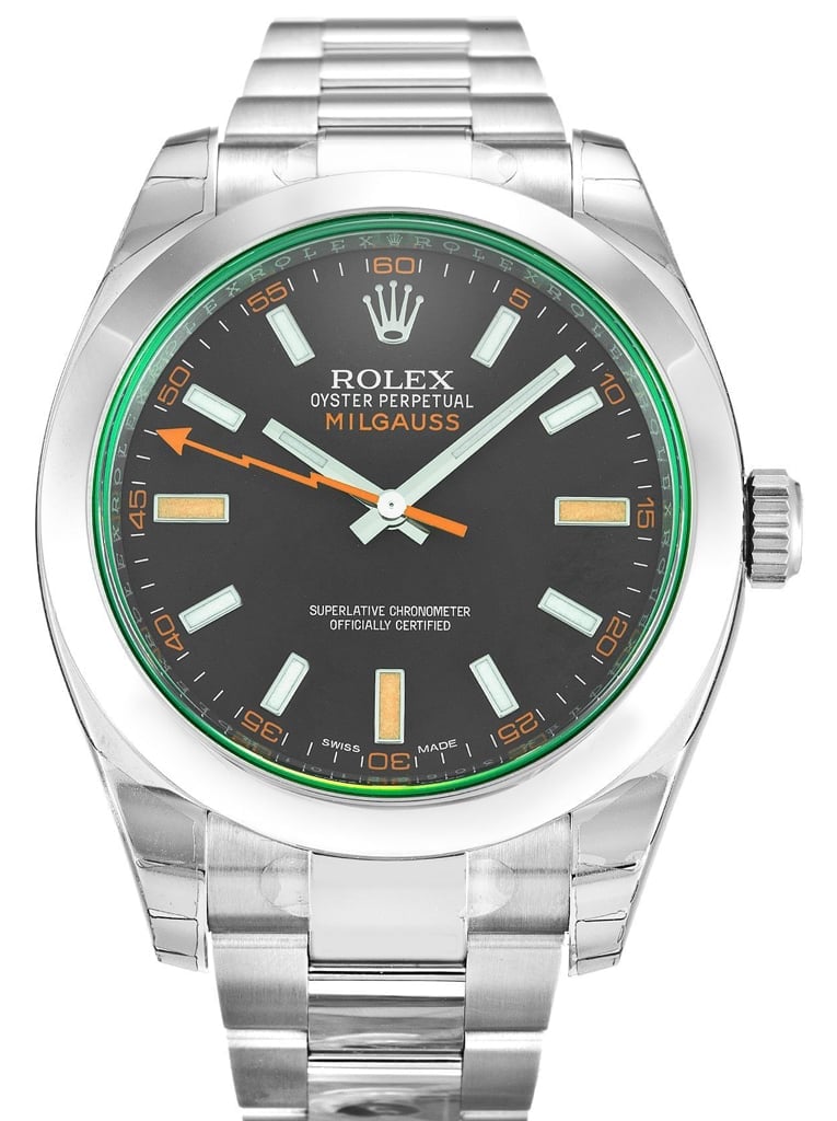 Rolex Milgauss 40mm Black Dial 116400GV view 2