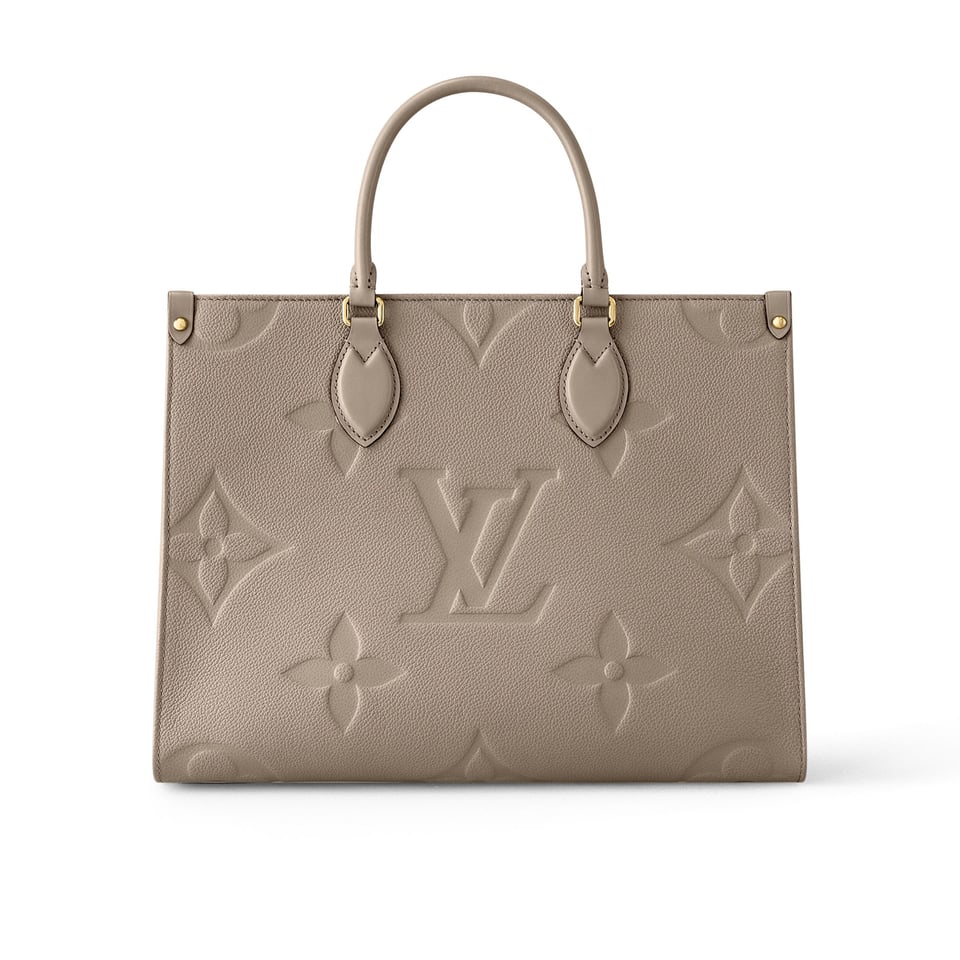 Louis Vuitton Onthego MM Dune Monogram Empreinte M45607 35cm