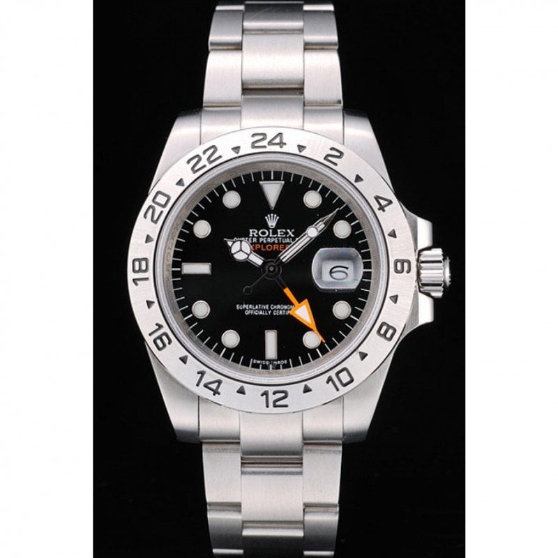 Rolex Explorer 40mm Black Dial REP016820 view 3