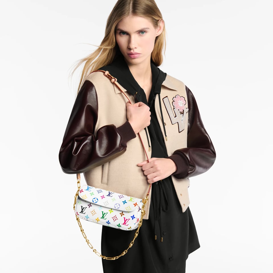Louis Vuitton LV x TM Ivy On Chain Bag Multicolor White 23.5cm M27492 view 11