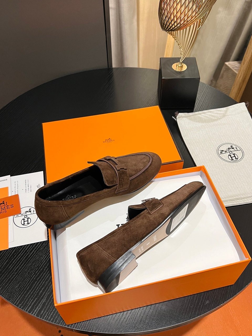 Hermes Paris Loafer Brown view 5