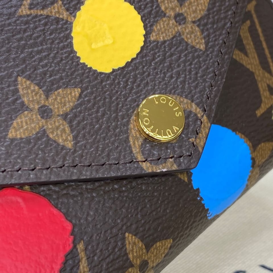 Louis Vuitton x Yayoi Kusama Victorine Wallet M81865 view 6
