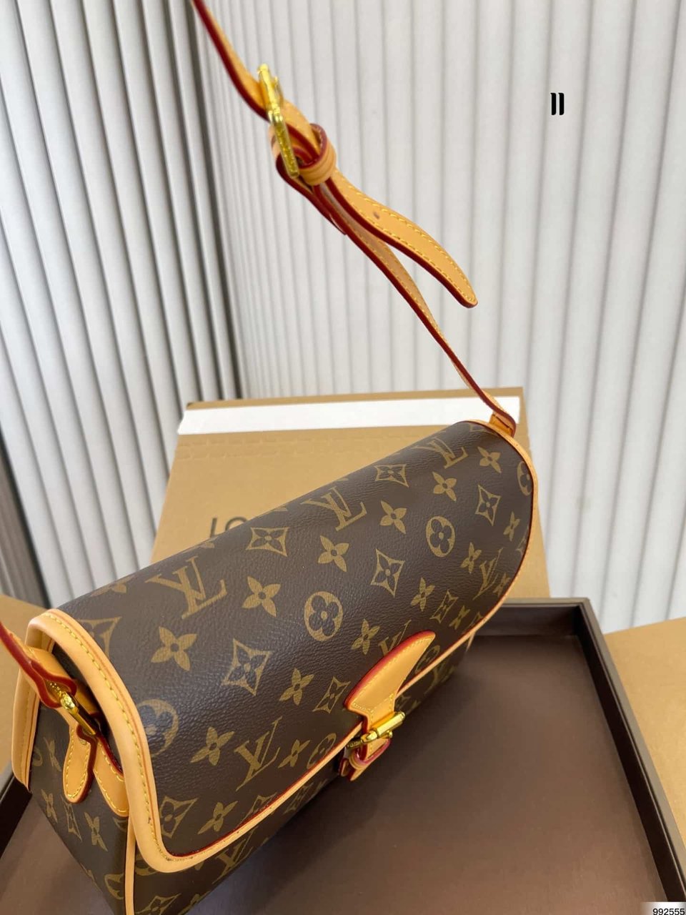 Louis Vuitton Monogram Canvas Sologne 26Cm Brown view 10