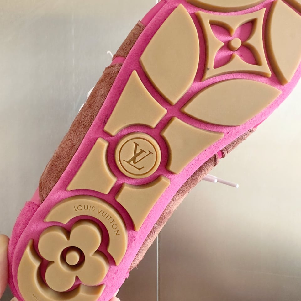 Louis Vuitton Sneakerina Pink &amp; Purple – Women’s Ballet-Inspired Slim Sneakers view 9
