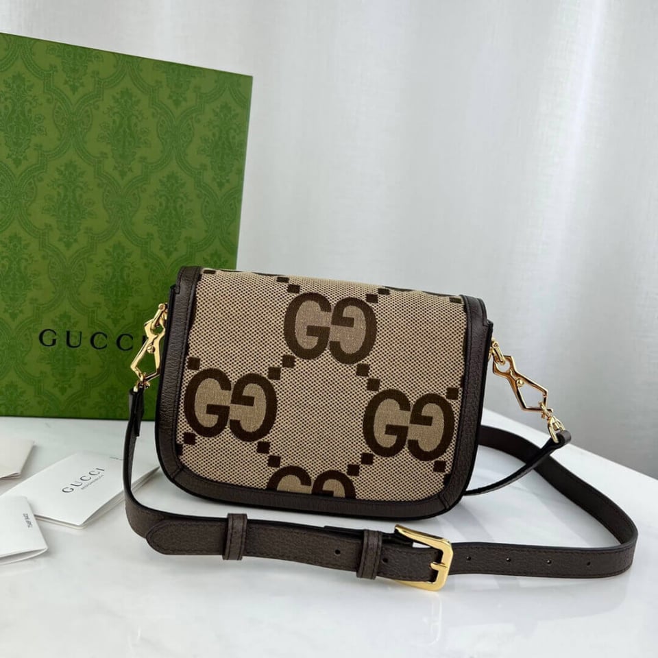 Gucci Horsebit 1955 Jumbo GG Mini Bag view 10