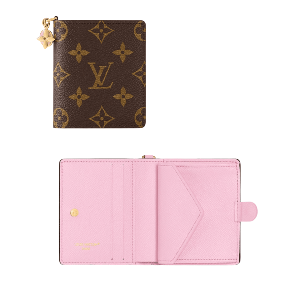 Louis Vuitton Monogram Cotton Candy Charms Pocket Wallet For Women 9cm M14718 view 2