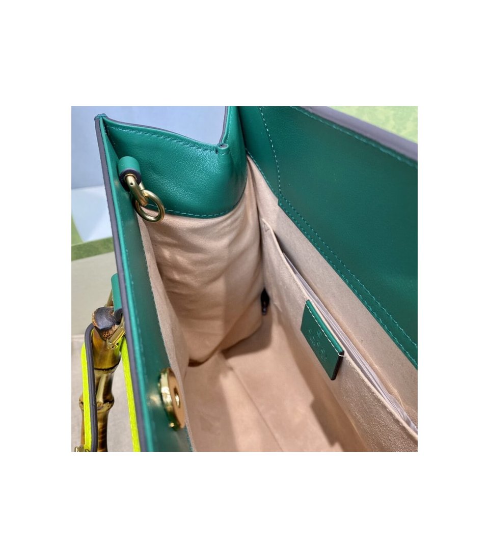 Gucci Diana Small Tote Bag Green view 14