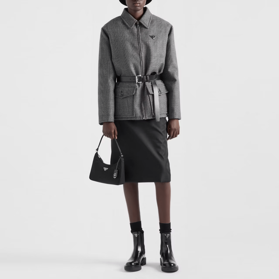 Prada ReEdition 2005 ReNylon &amp; Saffiano Mini Bag 22cm view 4