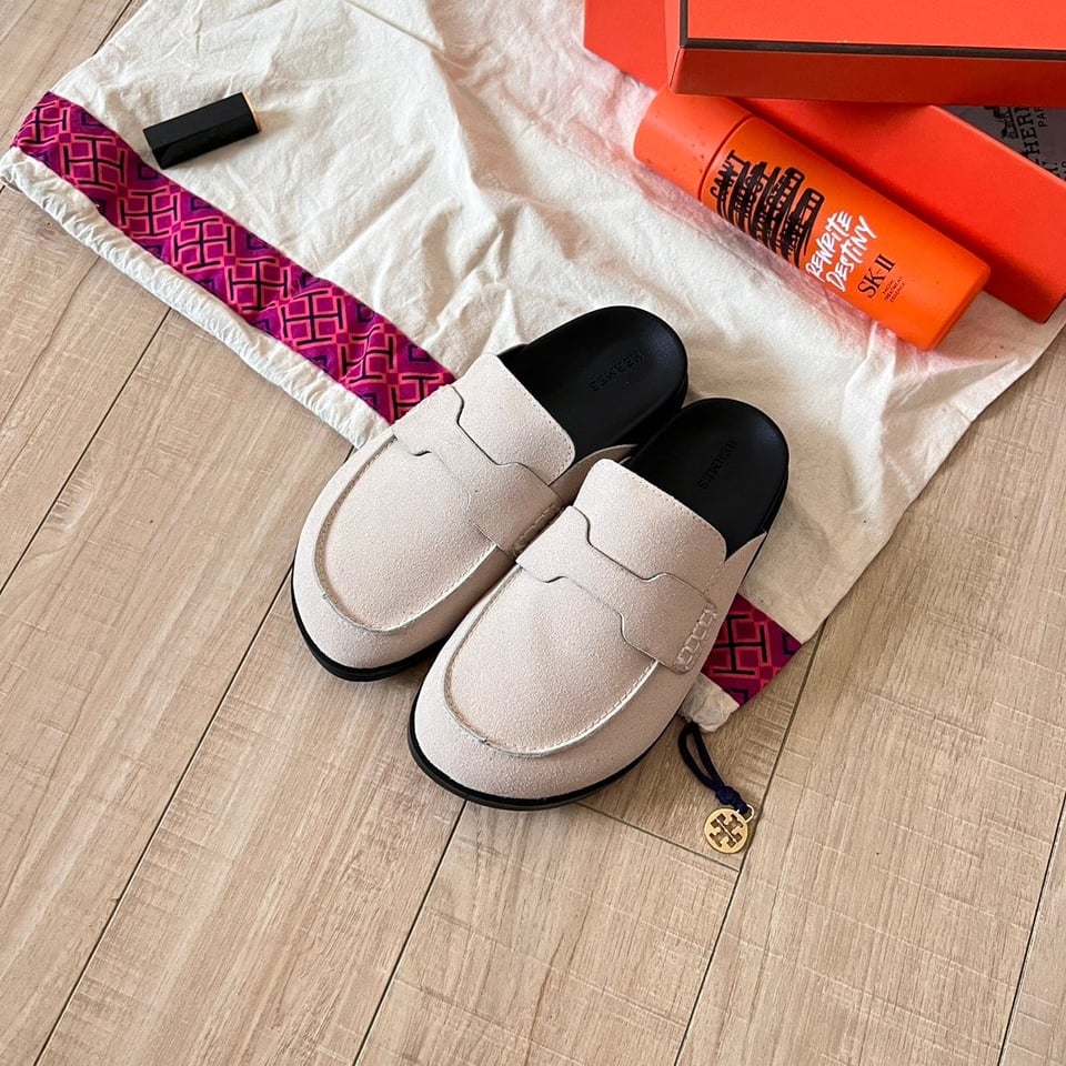 Hermes Go Mule Beige Camel H231222Z D1370 view 3