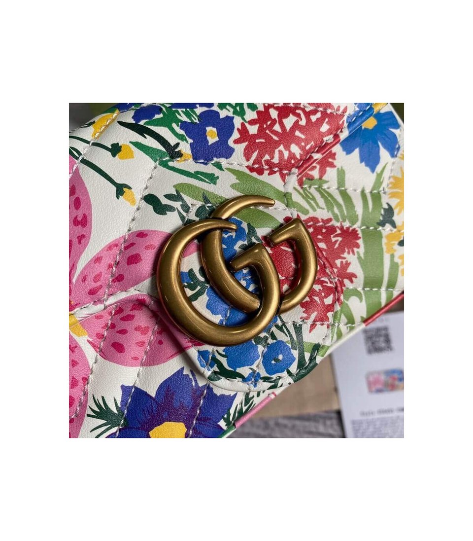 Gucci GG Marmont Ken Scott Print Super Mini Bag view 7