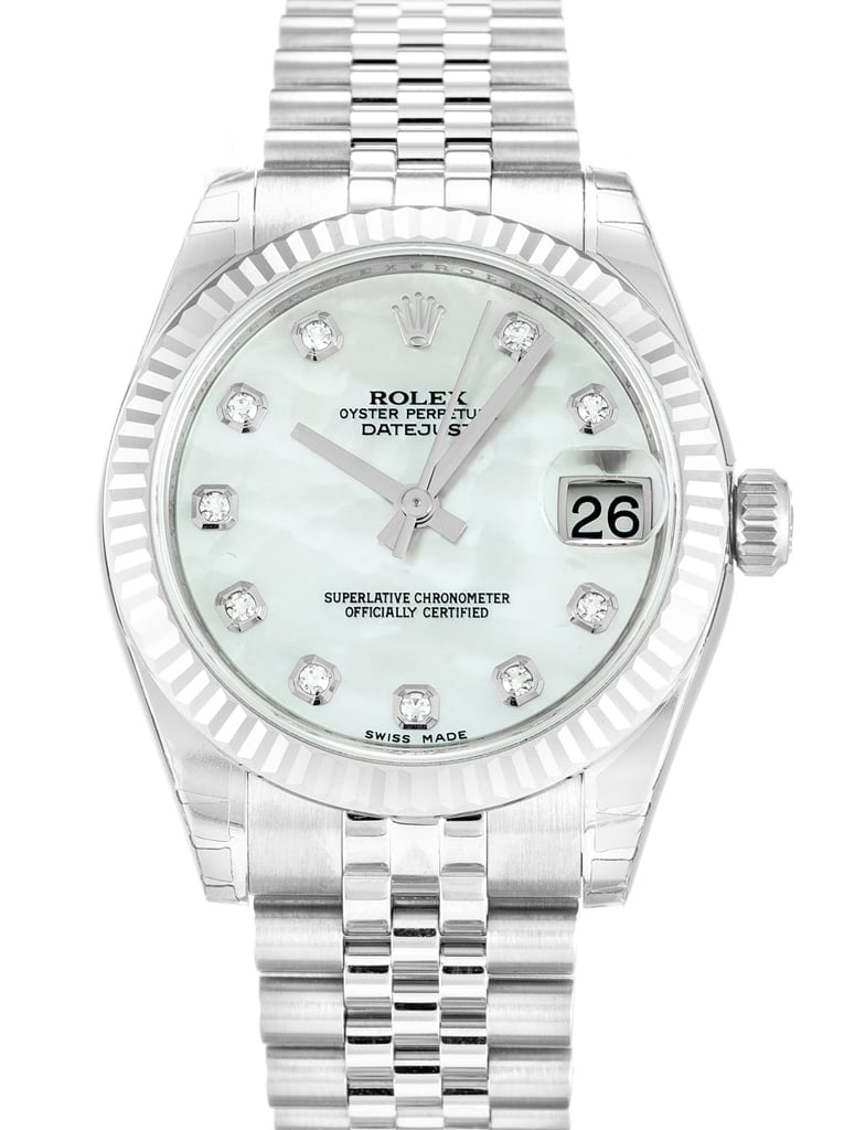 Rolex Lady-Datejust 31mm Mother of Pearl – White Dial 178274 view 2