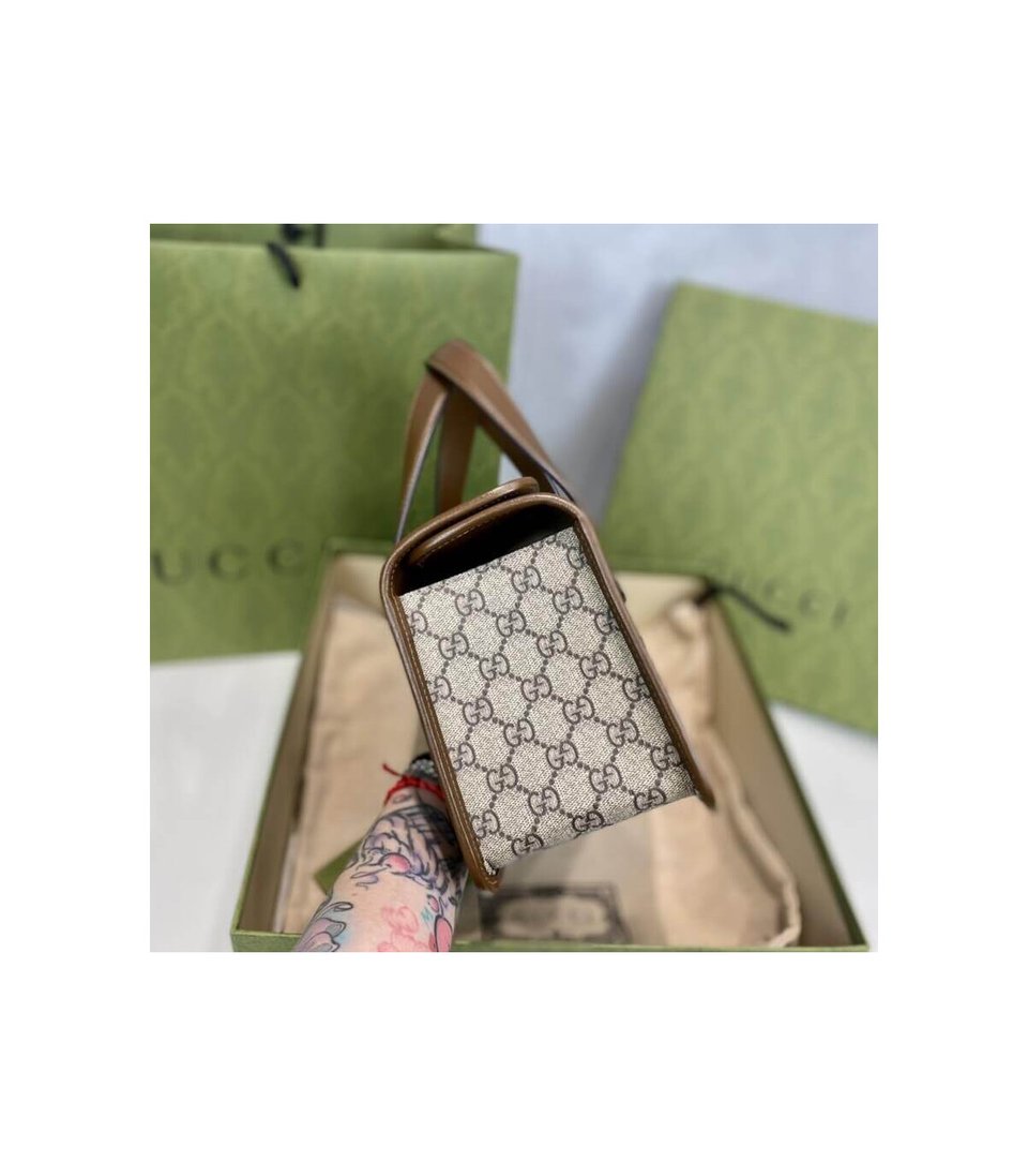 Gucci Horsebit 1955 Small Top Handle Bag view 9