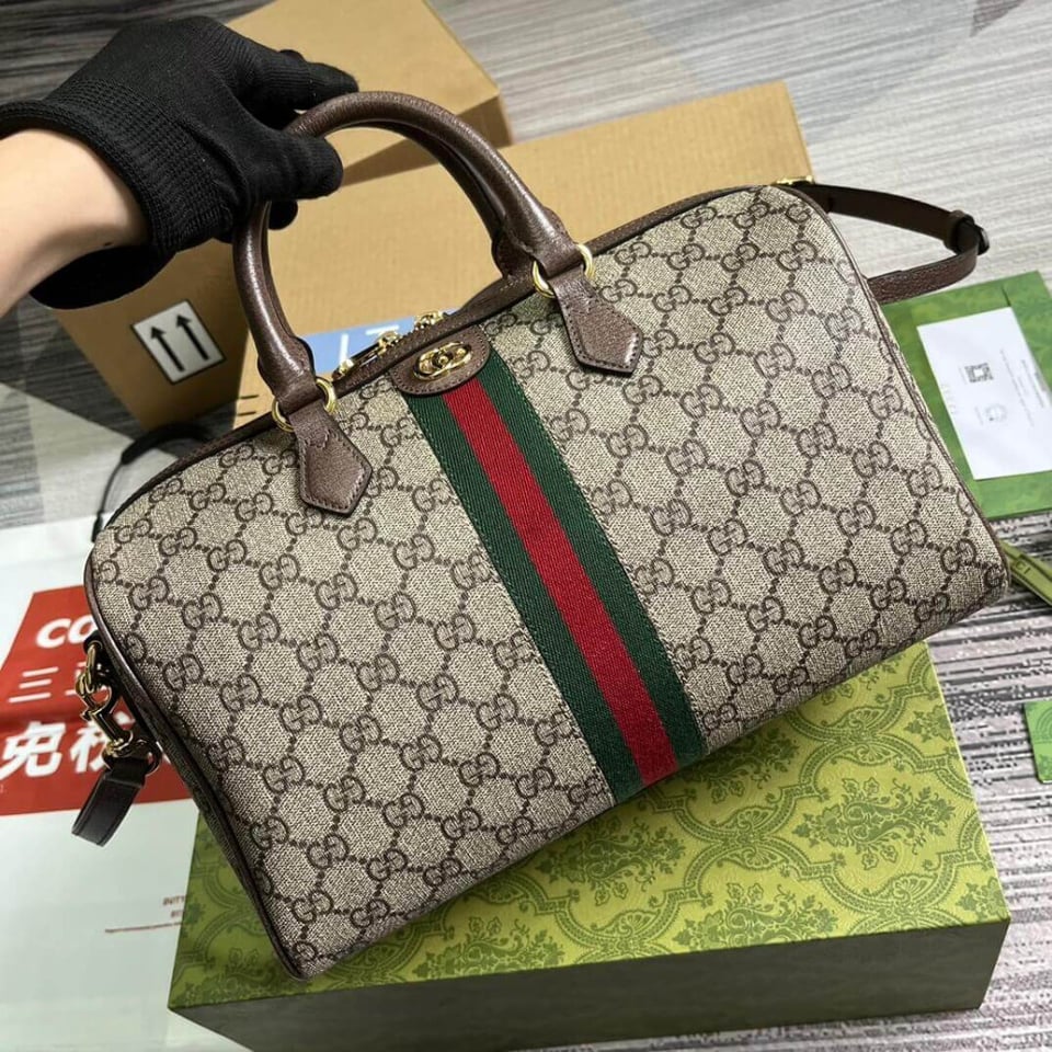 Gucci Ophidia GG Medium Top Handle Bag view 7