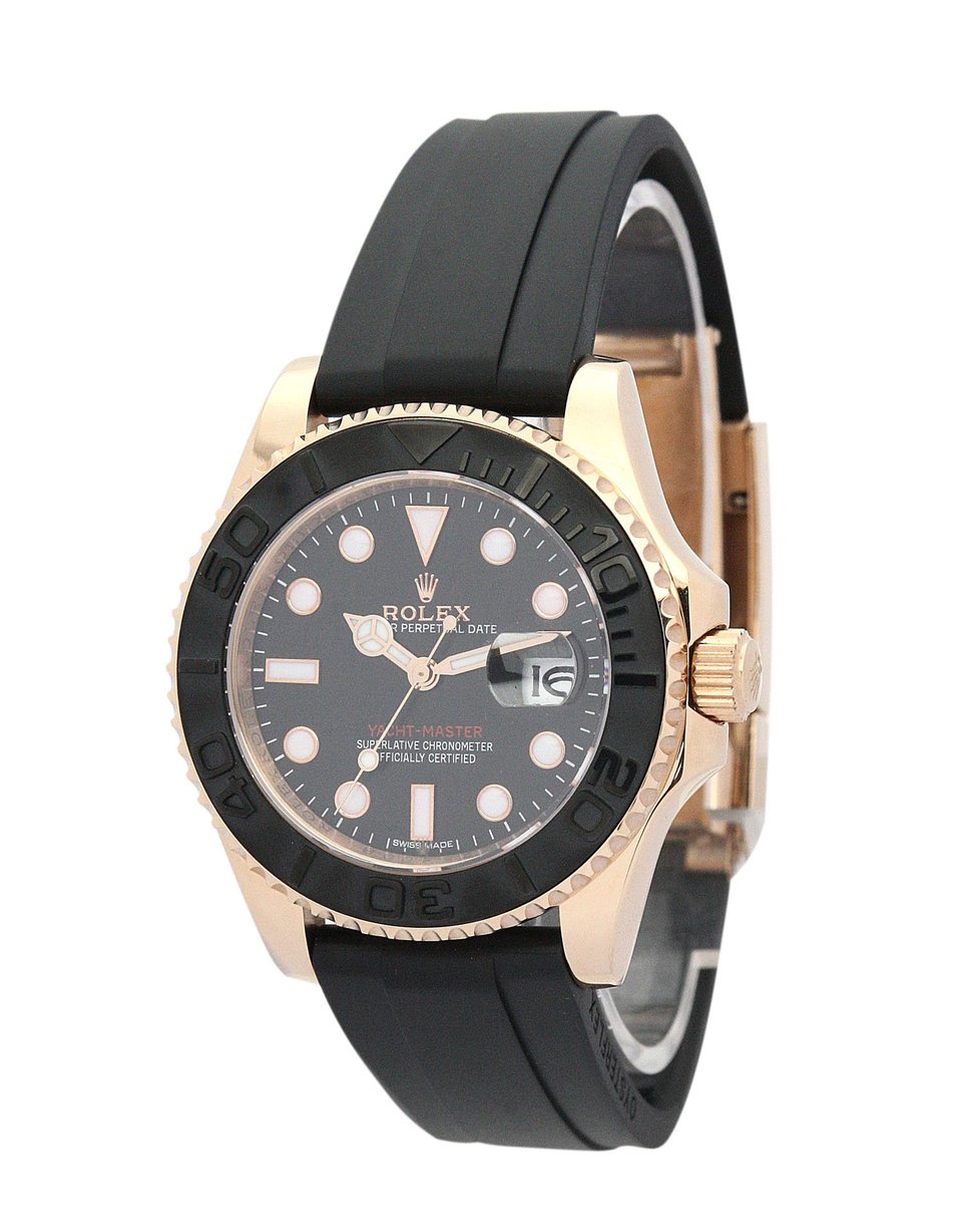 [Superclone] Rolex Yacht-Master 42mm Black Dial Oysterflex 226658 view 2