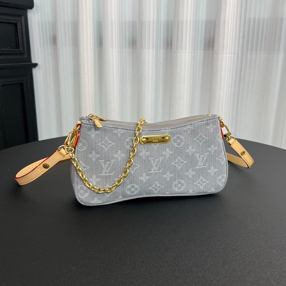 Louis Vuitton Liv Pochette Other Monogram Denim 24.5cm/ 9.6in view 3