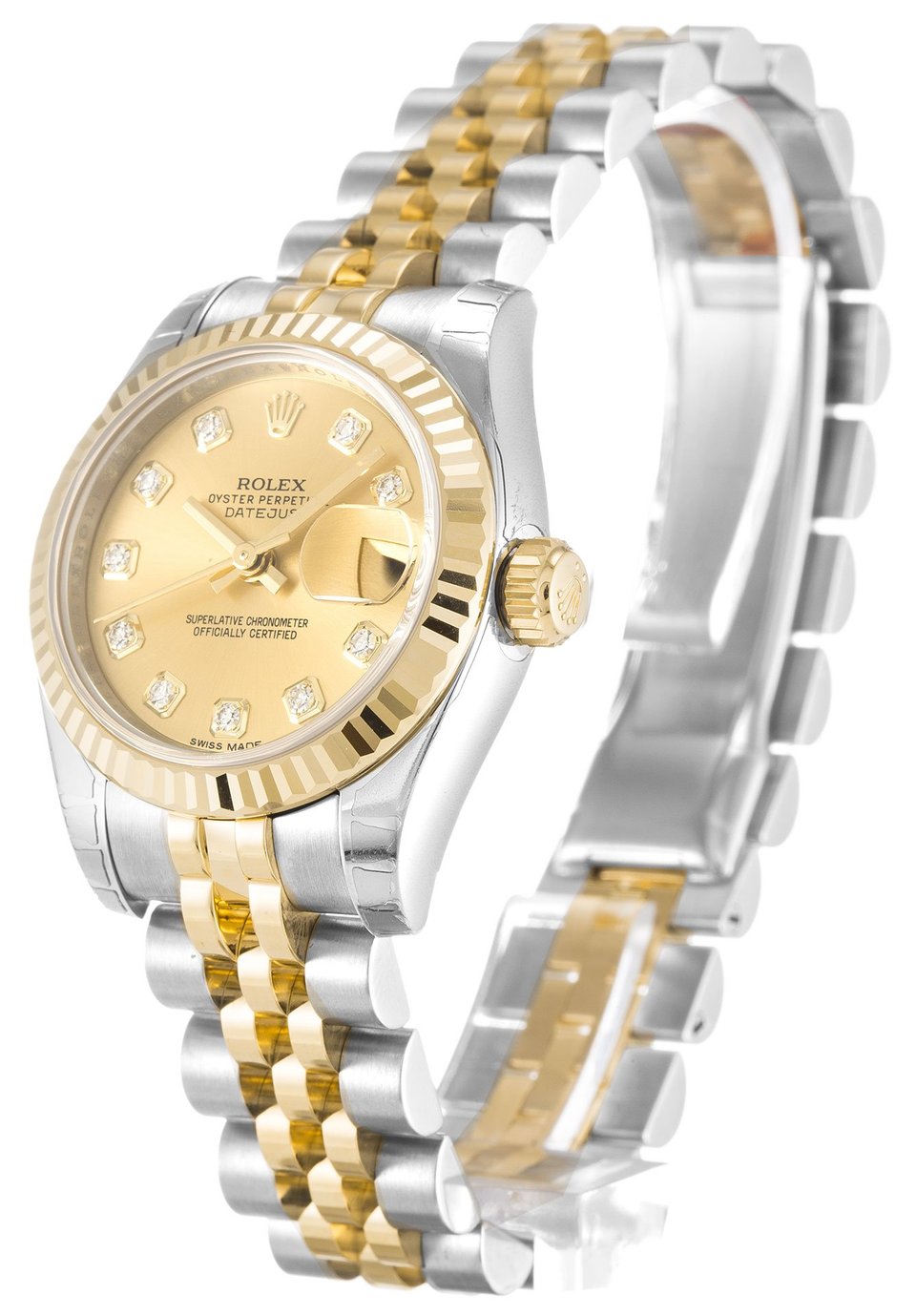 Rolex Lady-Datejust 31mm Champagne Dial 179173-2 view 4