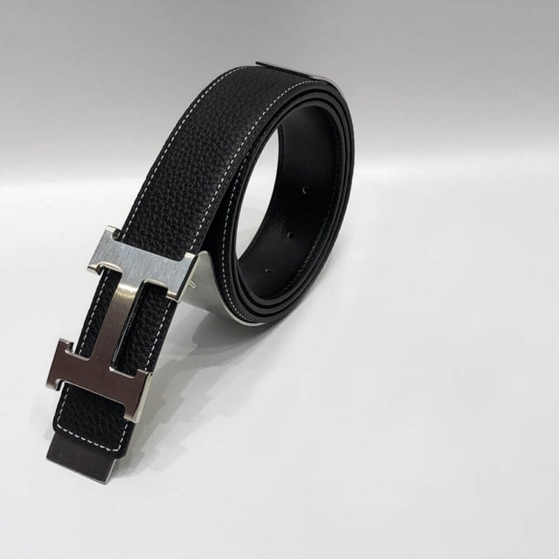 Hermes H Belt Buckle &amp; Reversible Leather Strap 38 mm HB02 view 4