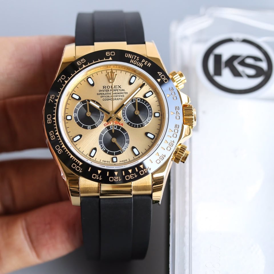 [Super Clone] Rolex Cosmograph Daytona Yellow Gold 40mm view 4
