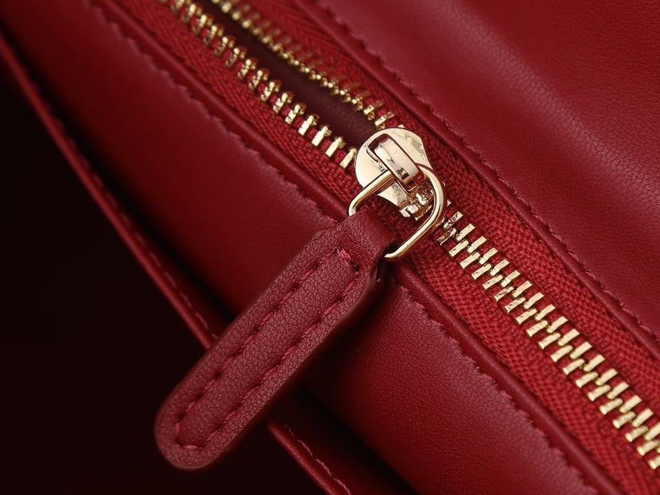 Chanel Tote Spring Summer 2026 Lambskin Burgundy 40cm/15.7in AS6241 view 10