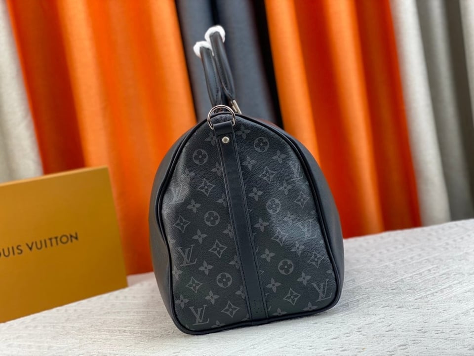 Louis Vuitton Keepall Bandouliere 50Cm Black view 9