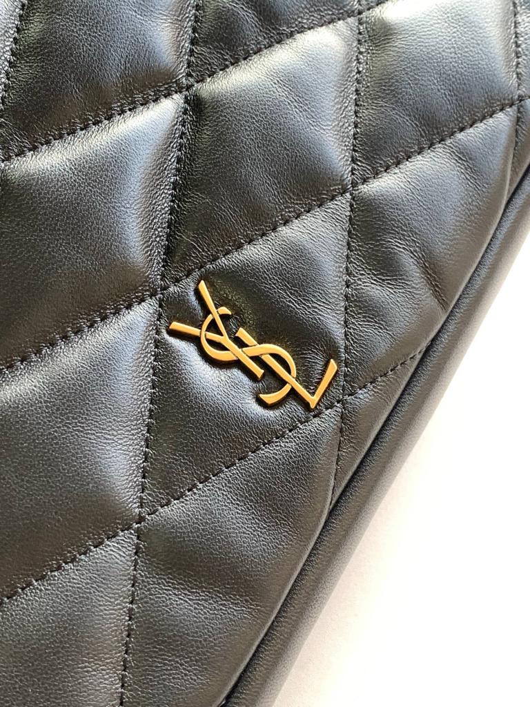 Saint Laurent The 87 Bag Quilted Black 25Cm view 9