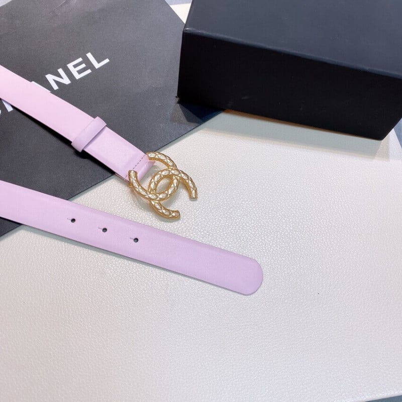 Chanel Calfskin CC Logo 3.0cm Belt 34167 view 4