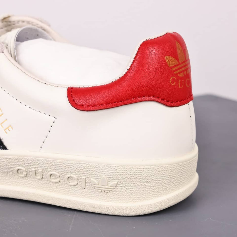 Gucci X Adidas Gazelle Sneaker In White 707861 Utt10 9060 view 8