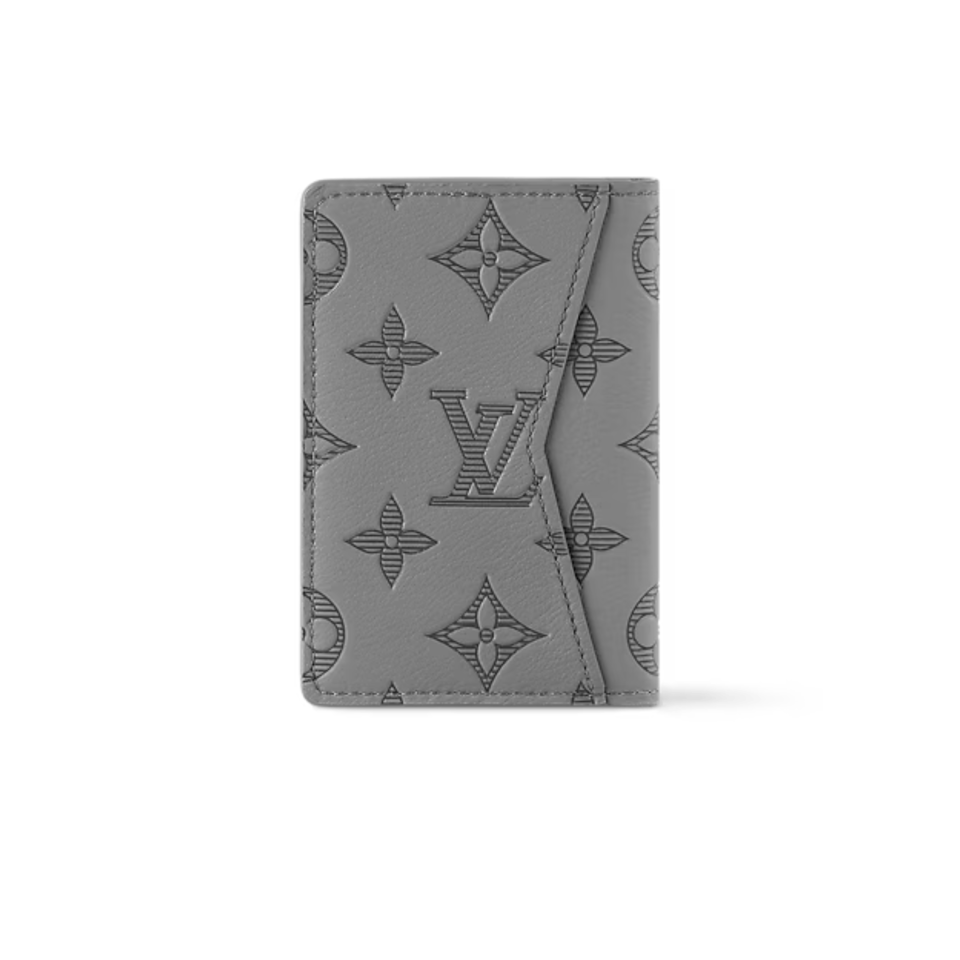 Louis Vuitton Anthracite Grey Pocket Organizer 8cm M81382 view 5