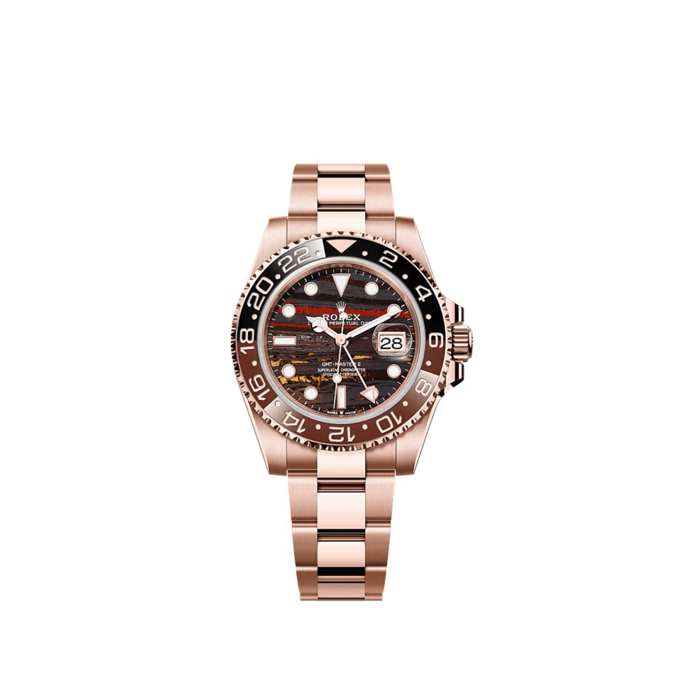 Rolex Oyster 40mm Everose Gold 126715CHNR GMT-Master II view 2