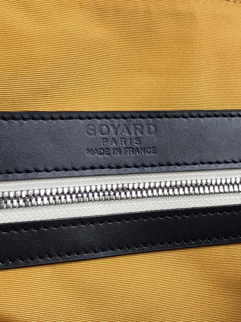 Goyard Boston 50 Bag Cm Black Goyardine Canvas And Calfskin Trim view 8
