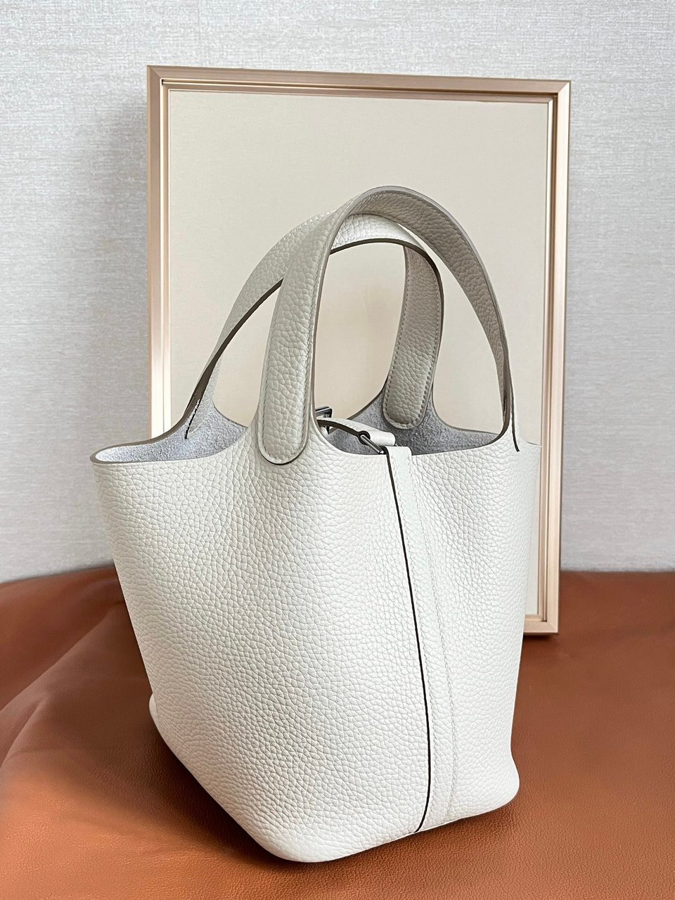 Hermes Picotin Lock 18Cm White view 5