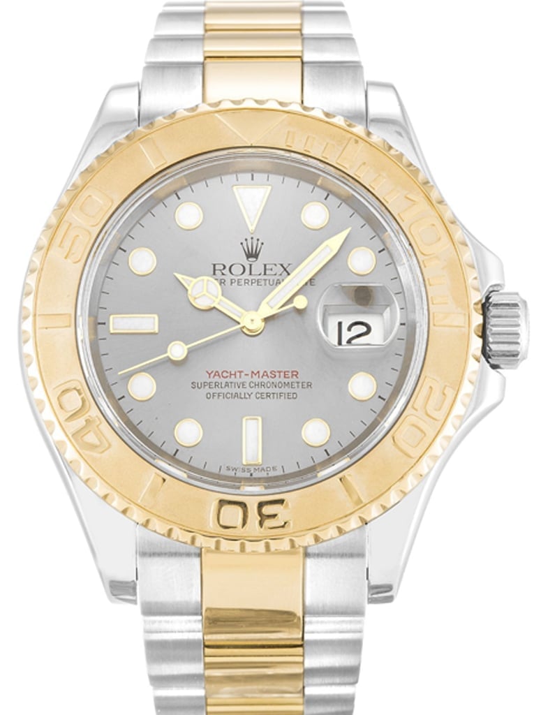 Rolex Yacht-Master 40mm Silver Dial 16623 view 2