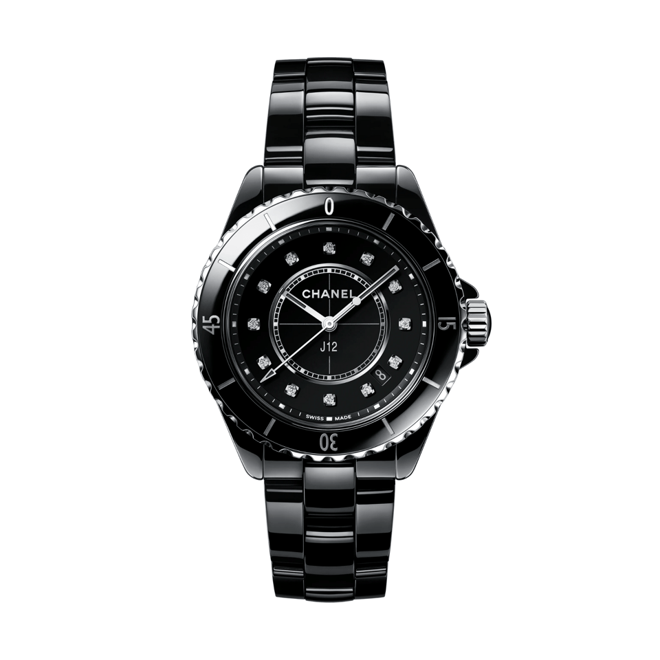 [SUPER CLONE] Chanel J12 Watch Calibre 12.6 – 38 mm Black Dial view 2