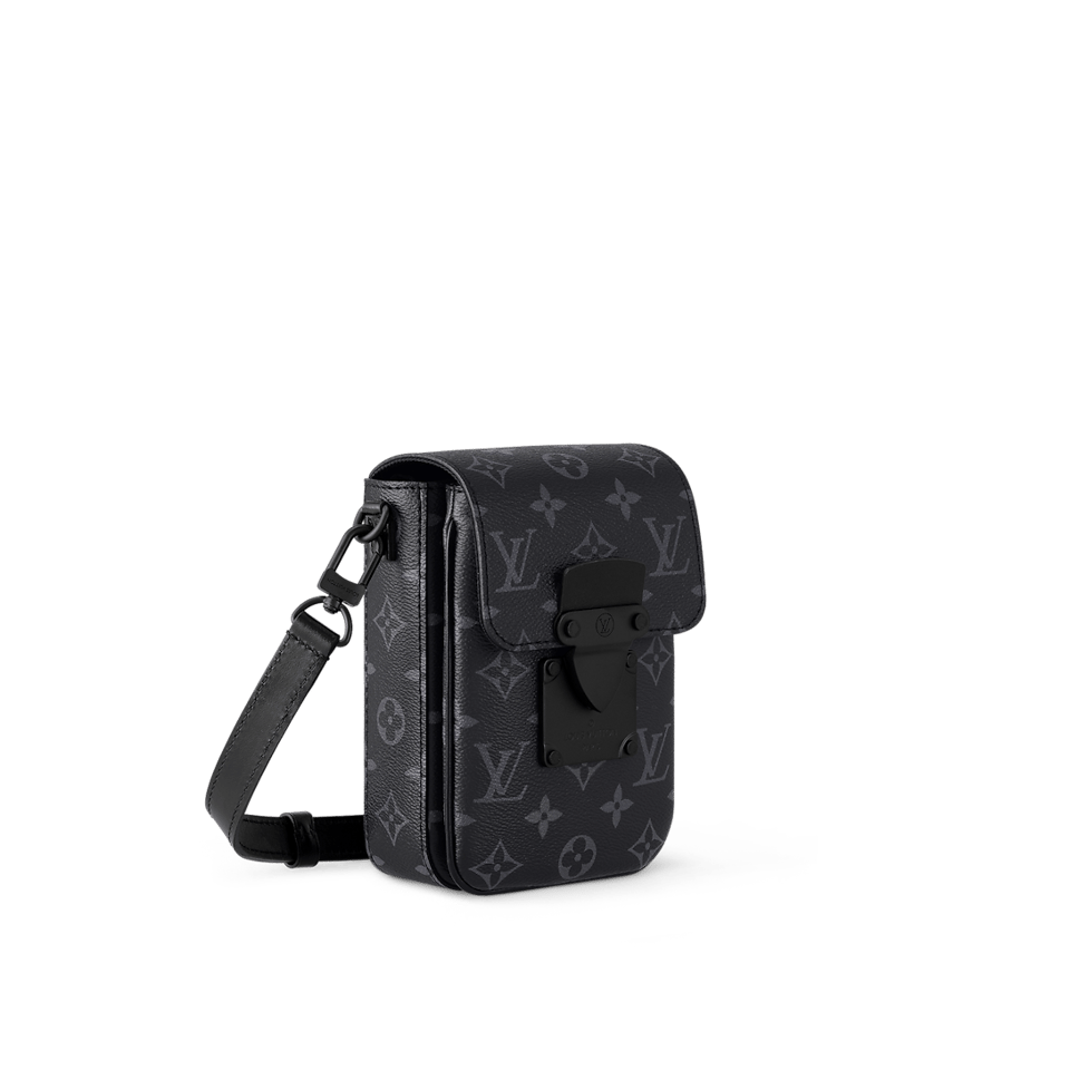 Louis Vuitton S-Lock Vertical Wearable Wallet Black 18Cm view 7