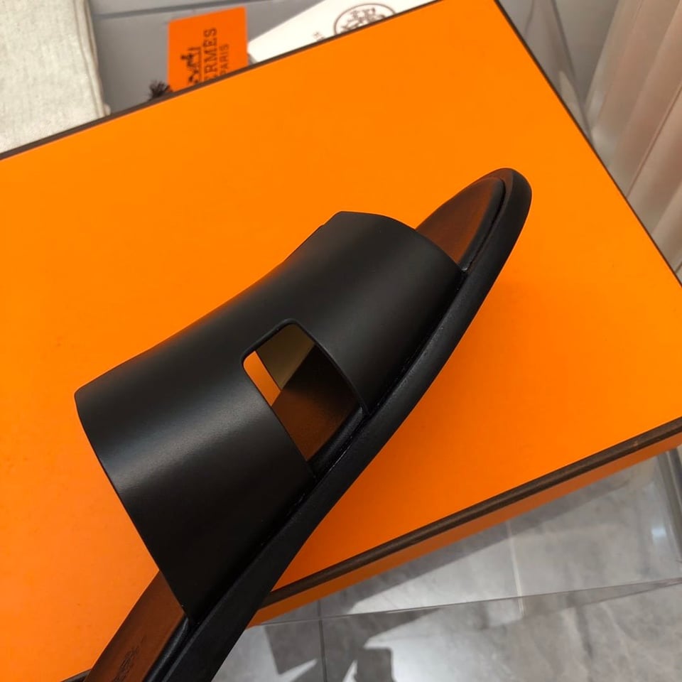 Hermes Izmir Sandal Black H041141Zh01390 view 9