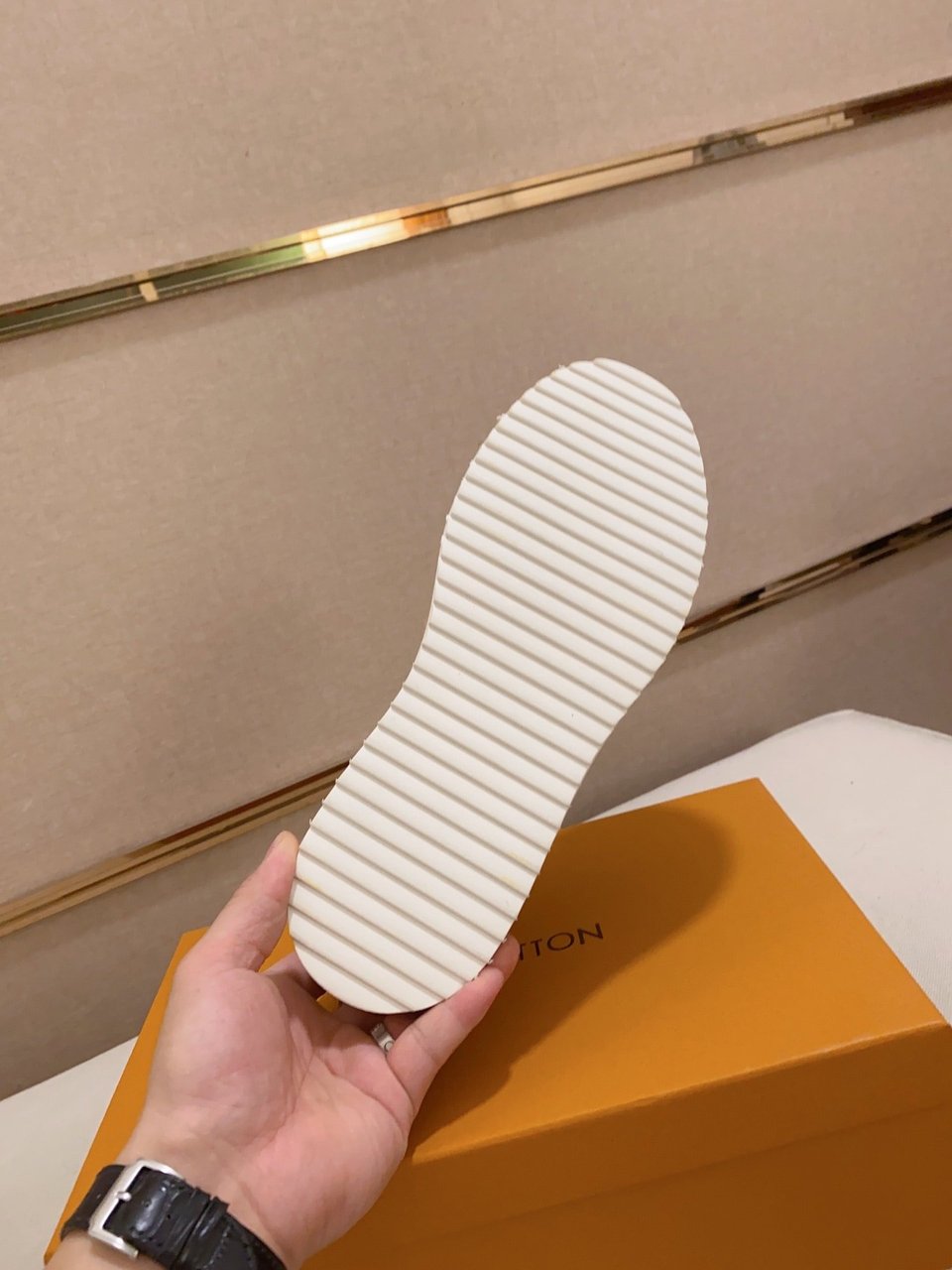 Louis Vuitton Time Out Sneaker Monogram Black view 4