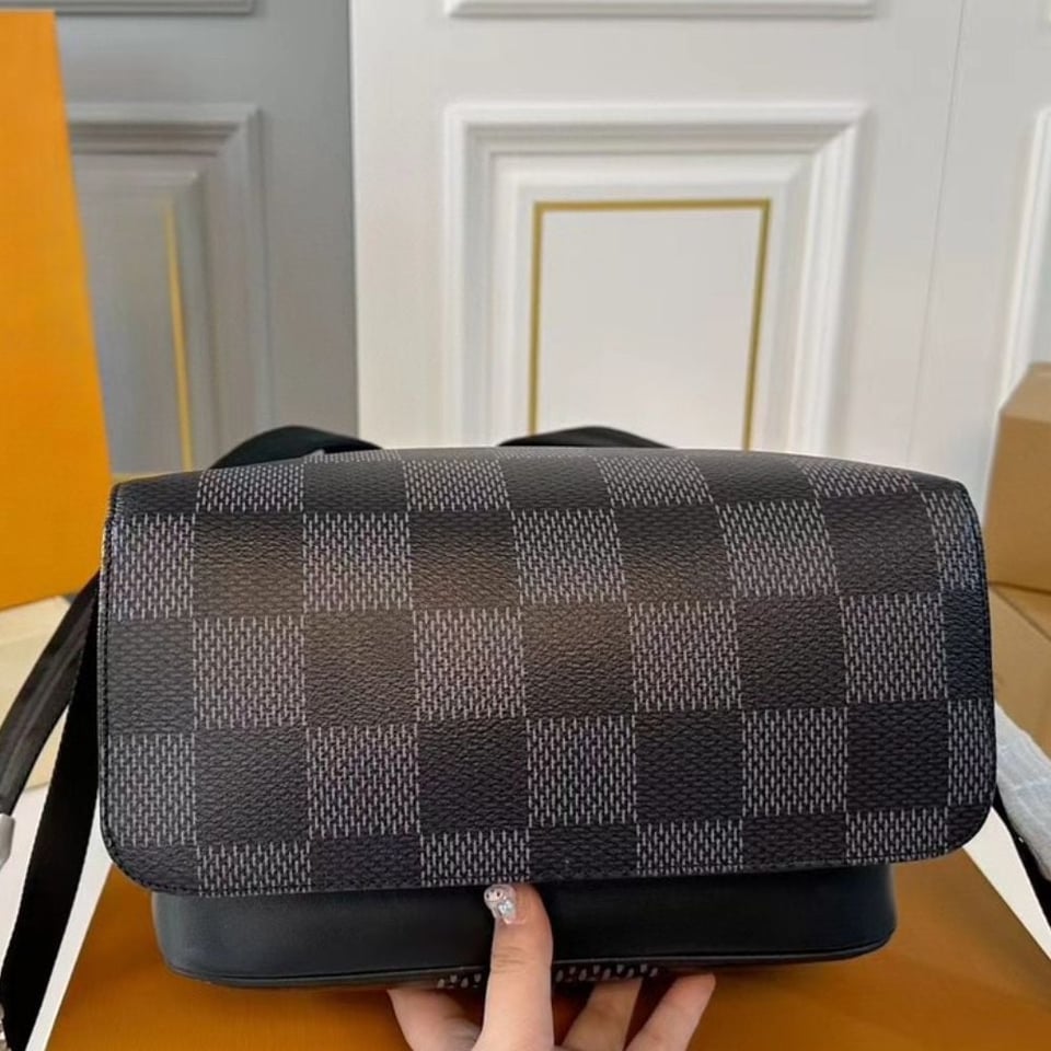Louis Vuitton Excellent Campus Backpack Black And Gray 29Cm view 5