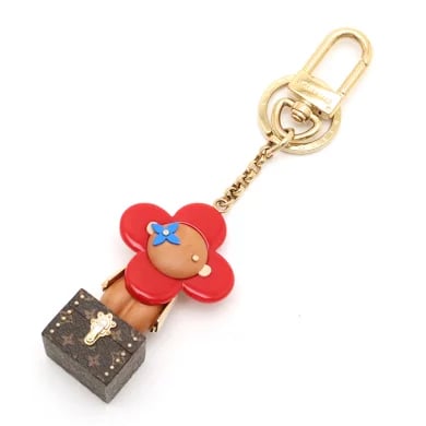 Louis Vuitton Resin Wood Vivienne Trunk Bag Charm &amp; Key Holder 13.5cm/5.3in view 7