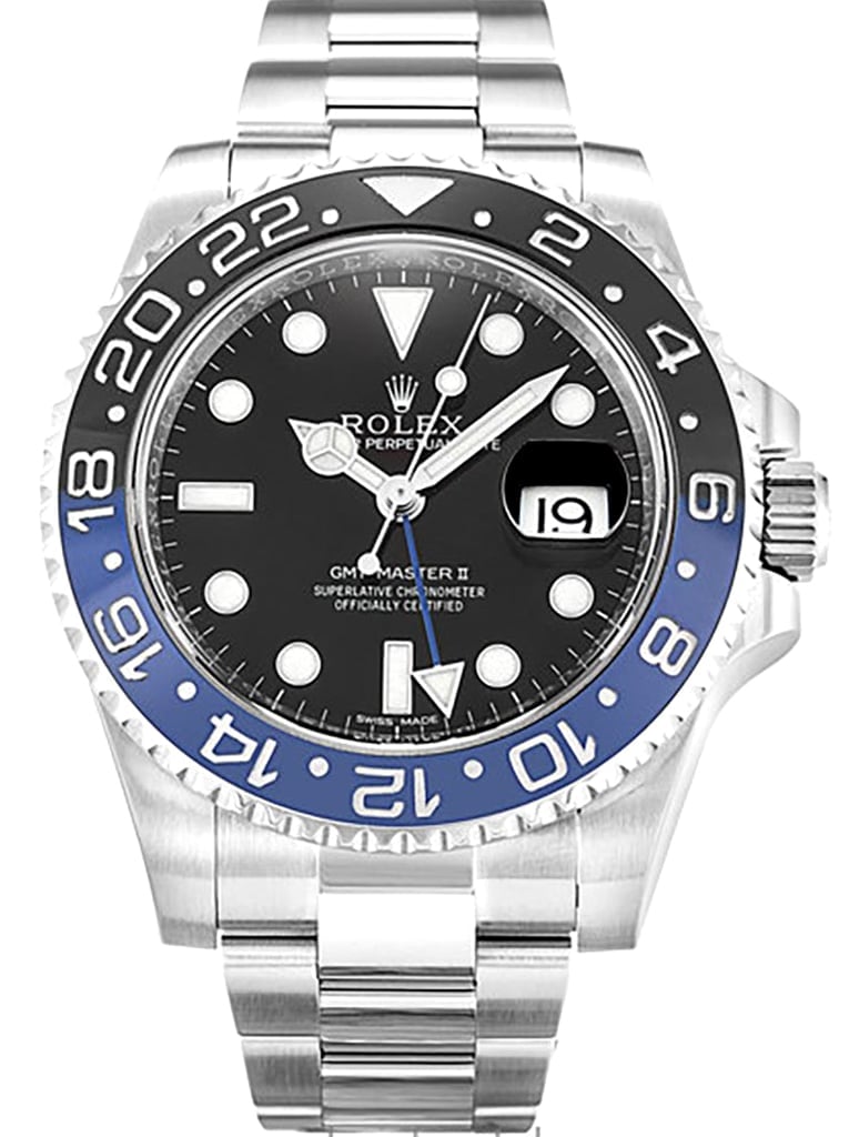 Rolex GMT-Master II 40mm Black Dial 116710BLNR “Batman” view 2