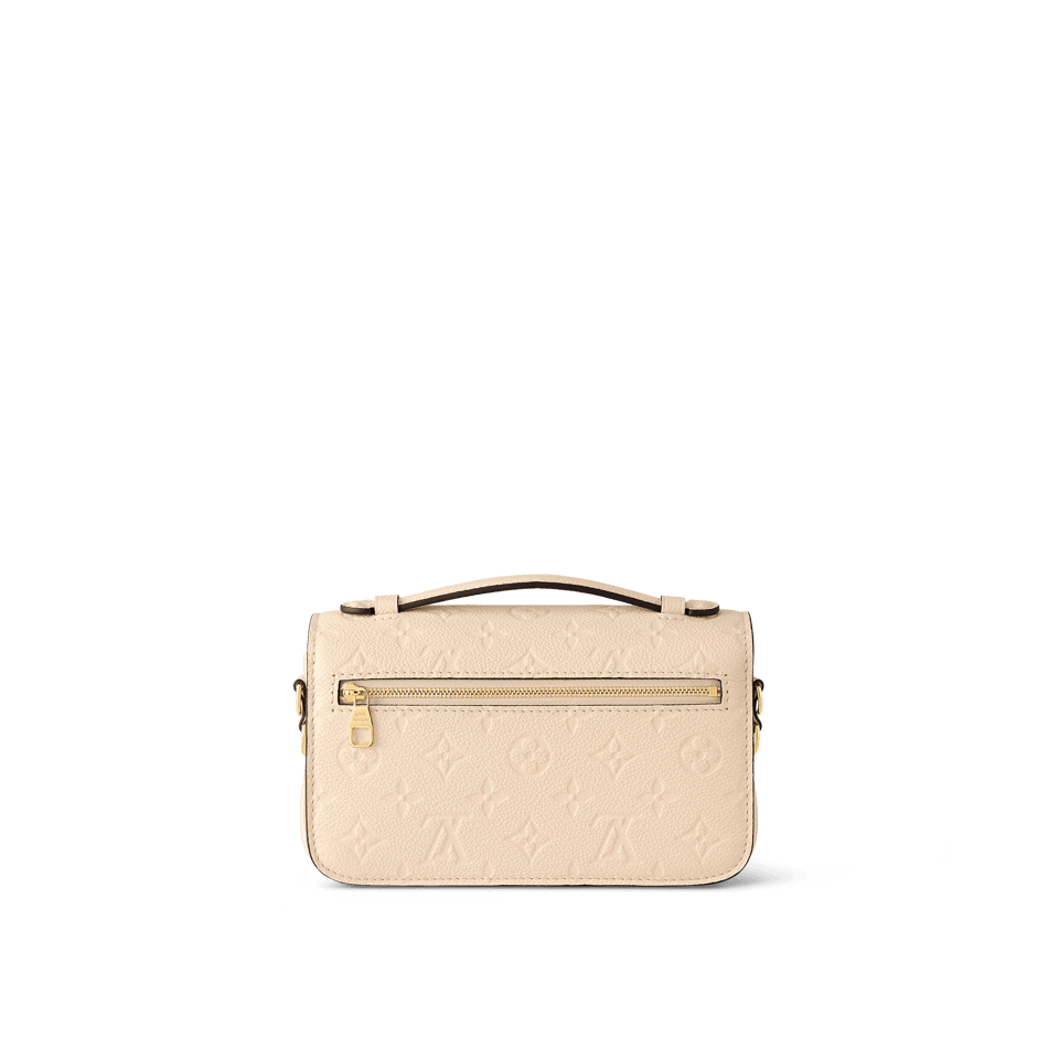 Louis Vuitton Pochette Métis East West Monogram Empreinte Leather – Women – Handbags Cream view 13
