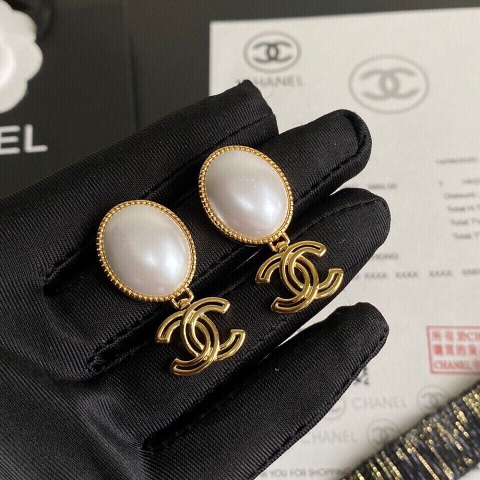 Chanel Cc Earrings view 2