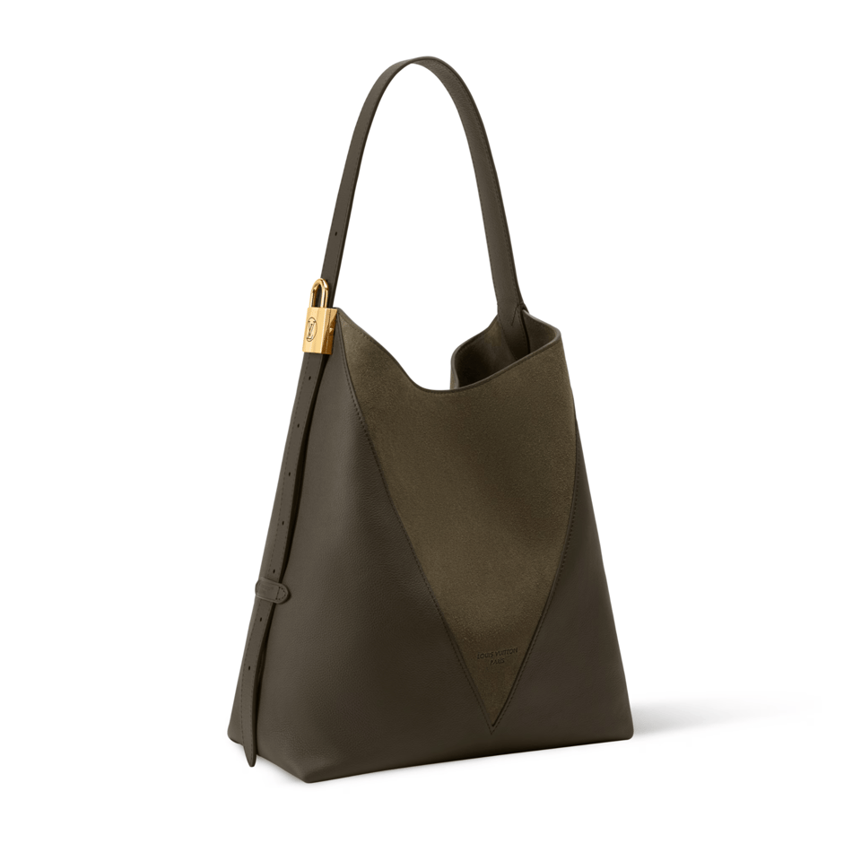 Louis Vuitton Hobo MM Dark Fango M29144 31cm/12.2in view 3