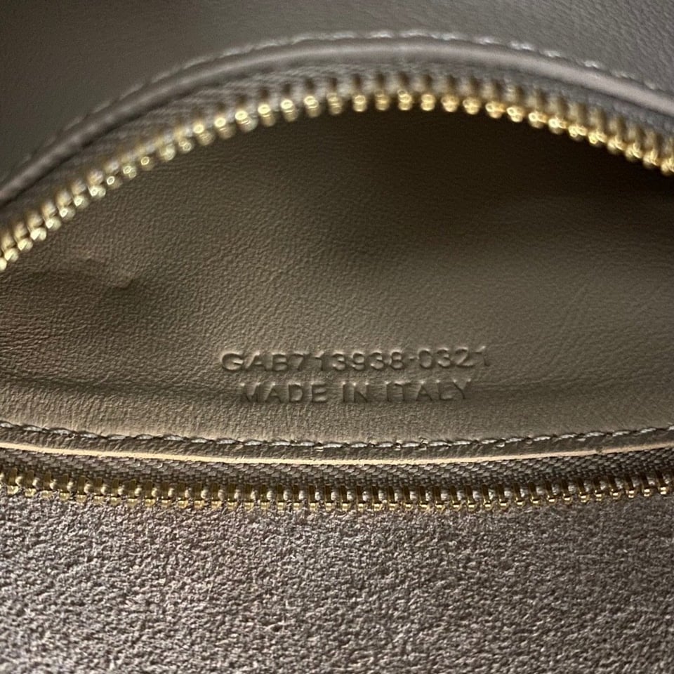 Saint Laurent Le 5 A 7 Soft Small Hobo Bag In Smooth Leather Grey view 6