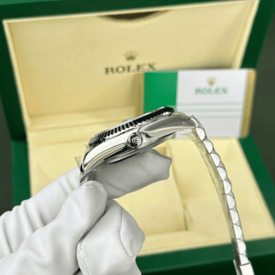 [SUPER CLONE] Rolex Sky-Dweller 42mm Steel White Dial Jubilee 336934-0004 view 8