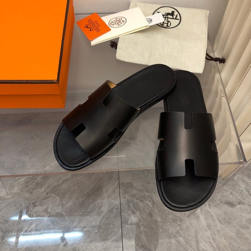 Hermes Izmir Sandal Black H041141Zh01390 view 11