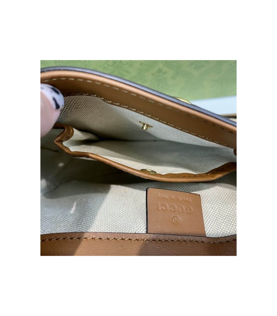 Gucci Lady Web Original GG Small Shoulder Bag Brown view 18