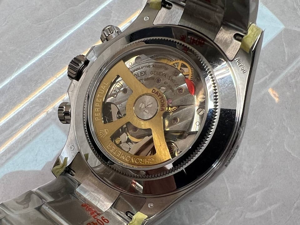 [SUPER CLONE] Rolex Daytona 40 mm 126506 “Platona” Open Caseback view 7